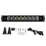 Auxbeam 22" Single Row RGB Light Bar Philips CSP Combo 120W 12000LM