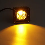 Auxbeam (2pcs/set) Bicolor Series 3 inch 16W LED Pod Light (Amber & White)