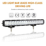 14inch 60W SPOT Beam Single Row LED light bar 5800lm with Harness kit