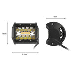 Auxbeam (2pcs/set) 4 Inch 60W Spotlight LED work light-Six Modes