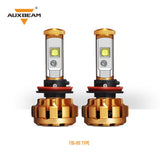 Auxbeam H11 F-16 Series (2pcs/set) LED Headlight Bulbs - 6000K 6000LM