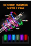 AuxBeam 1.2M/1.5M Flag Pole RGB Rotating Color Changing Whip Light