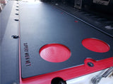 Black & Red Color Core Mountain Hatch for (2005-2020) Toyota Tacoma