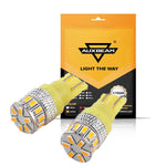 Auxbeam T10/194/168 (2pcs/set) Replacement Wedge Yellow LED Bulbs