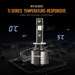 H11  T1 Series LED Headlight Bulbs - 6500K 8000LM